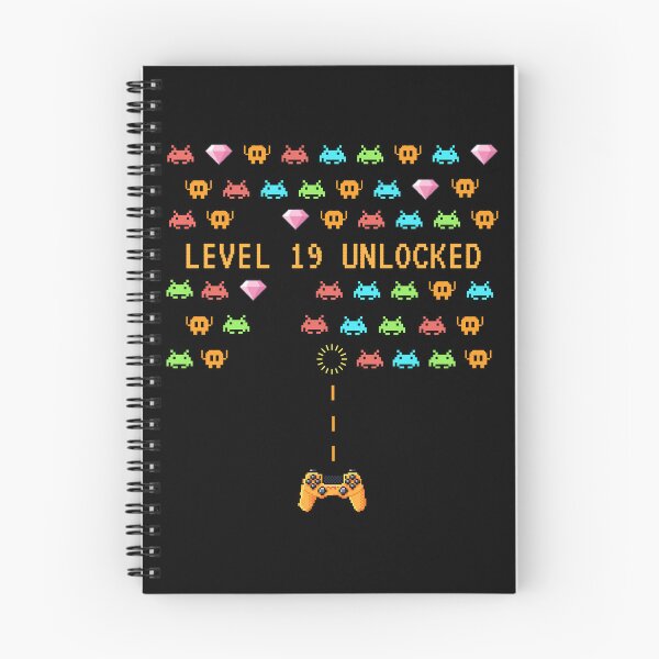 Item preview, Level 19 Unlocked - Video Gamer celebrates 19th Birthday designed and sold by Rhu Creations.