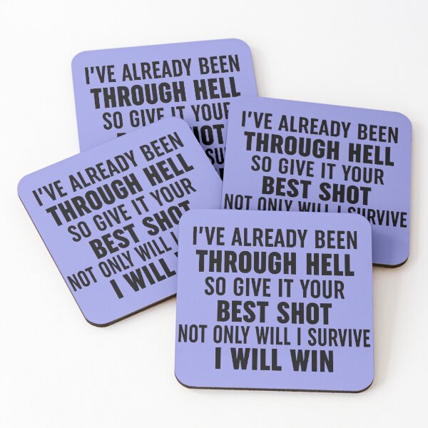 Item preview, Ive Already Been Through Hell designed and sold by Moeez Javed.