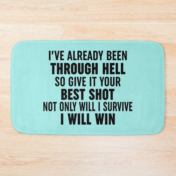 Item preview, Ive Already Been Through Hell designed and sold by Moeez Javed.