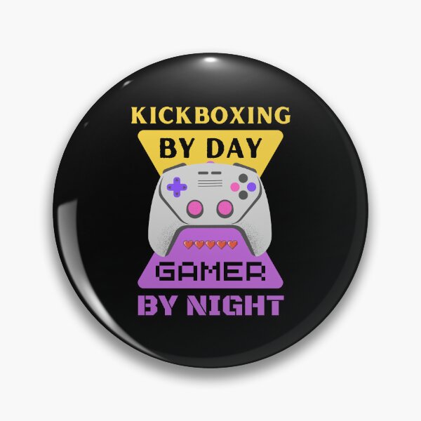 Item preview, Kickboxing by Day Gamer by Night designed and sold by 9N20.