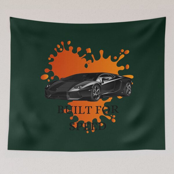 Item preview, Car racing is my favourite sport, built for speed shirt   designed and sold by IThinkSewDesign.