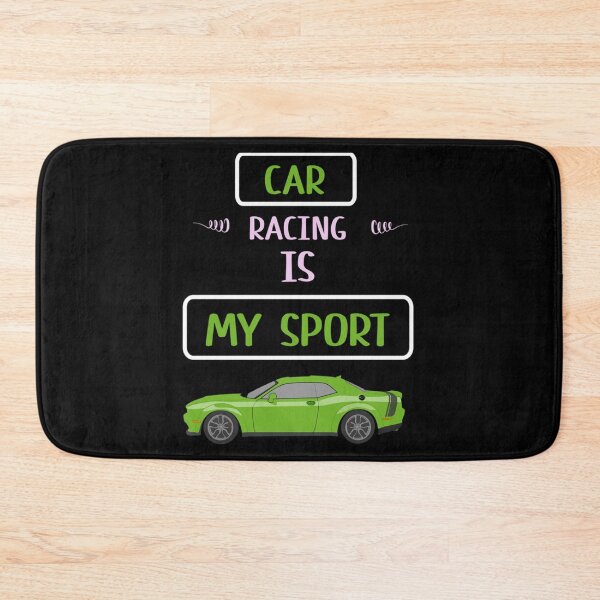 Item preview, car racing is my sport     designed and sold by IThinkSewDesign.