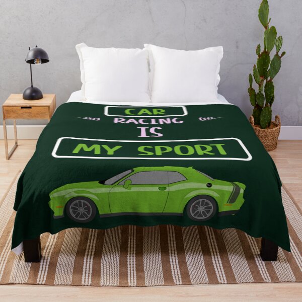 Item preview, car racing is my sport designed and sold by IThinkSewDesign.