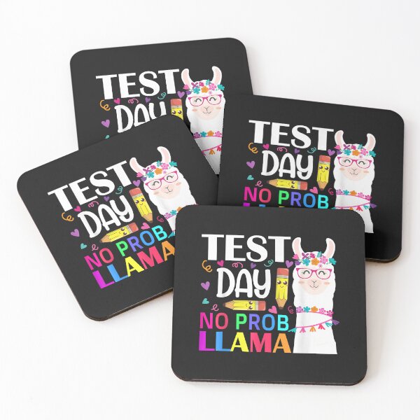 Item preview, Test Day No Prob-llama Llama Teacher Testing Day designed and sold by Nena12312.