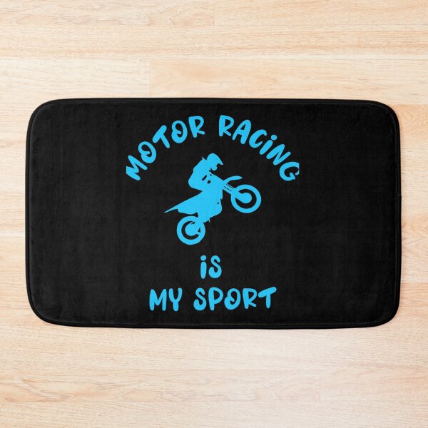 Item preview, motor racing is my sport                            designed and sold by IThinkSewDesign.