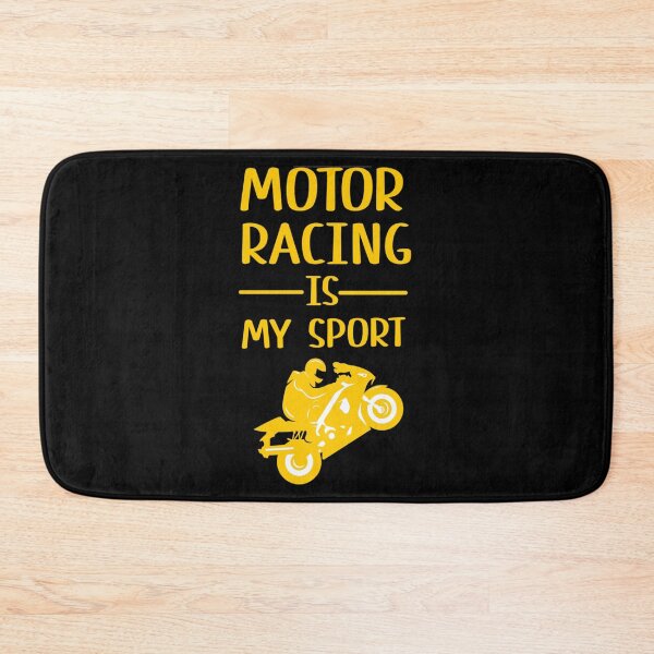 Item preview, motor racing is my sport                           designed and sold by IThinkSewDesign.