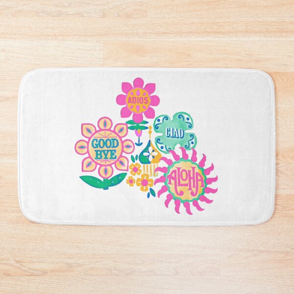 Item preview, Small World Farewell Flowers in Watercolor designed and sold by MagicKingdome.