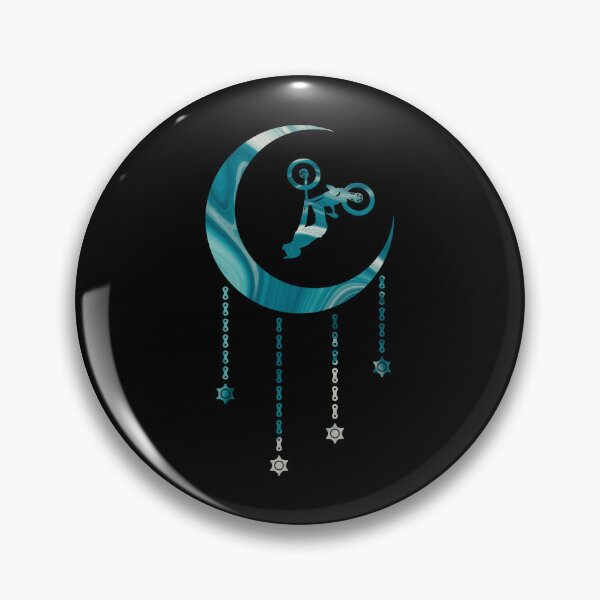 Item preview, MTB Moon Backflip in Green Marble Swirl designed and sold by artOfCal013.