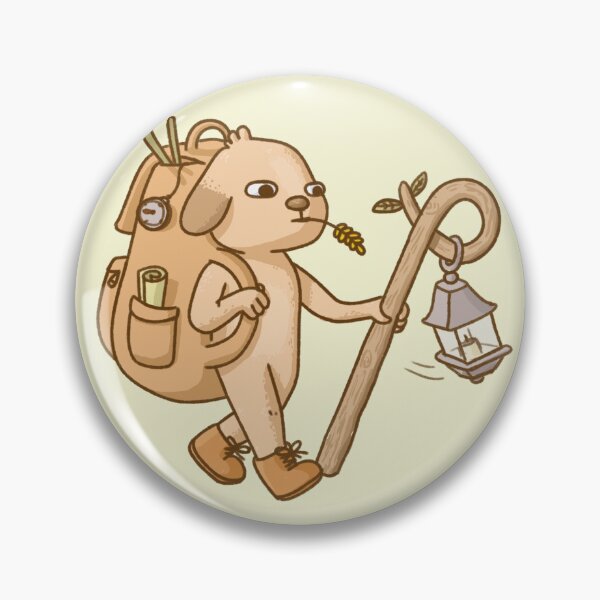 Item preview, Dog going on an adventure / hike designed and sold by Eulalie8.