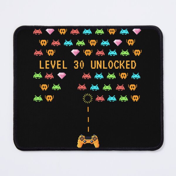Item preview, Level 30 Unlocked - Video Gamer celebrates 30th Birthday designed and sold by Rhu Creations.