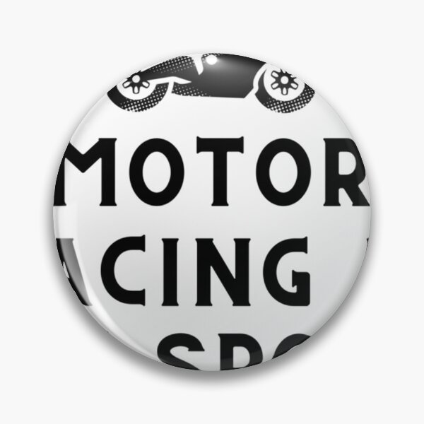 Item preview, Motor Racing Is My Sport               designed and sold by IThinkSewDesign.