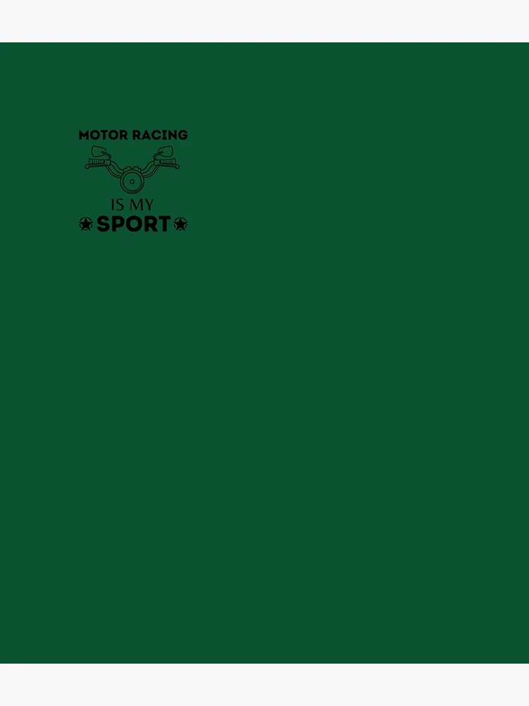 Thumbnail 3 of 3, Backpack, Motor Racing Is My Sport designed and sold by IThinkSewDesign.