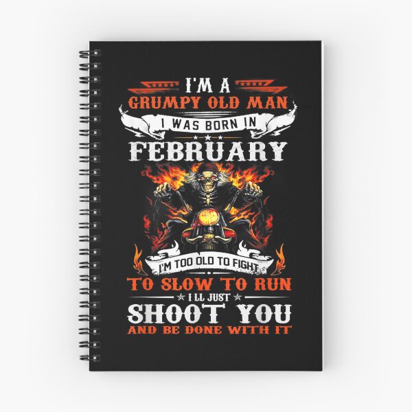 Item preview, Walk Away Im A Grumpy old man I Was born in February designed and sold by TamYork.