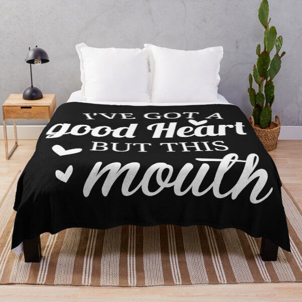 Item preview, Ive Got A Good Heart But This Mouth designed and sold by Moeez Javed.