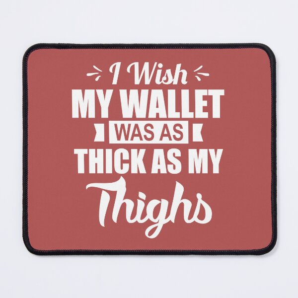 Item preview, I Wish My Wallet Was As designed and sold by Moeez Javed.