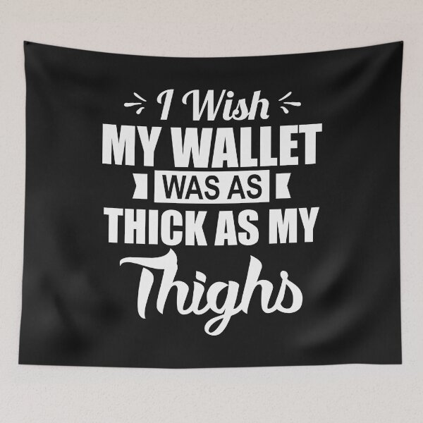 Item preview, I Wish My Wallet Was As designed and sold by Moeez Javed.