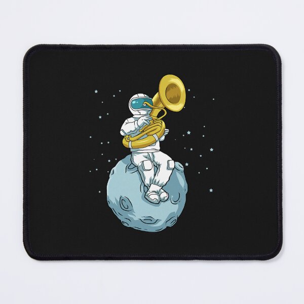 Item preview, Sousaphone Marching Band Funny Astronaut Tuba Player designed and sold by ToiAnhYT.