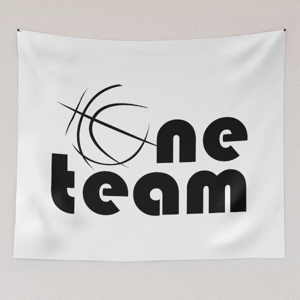 Item preview, One Team One Team Basketball Streetball - Team Basketball Logo designed and sold by AndreMi.