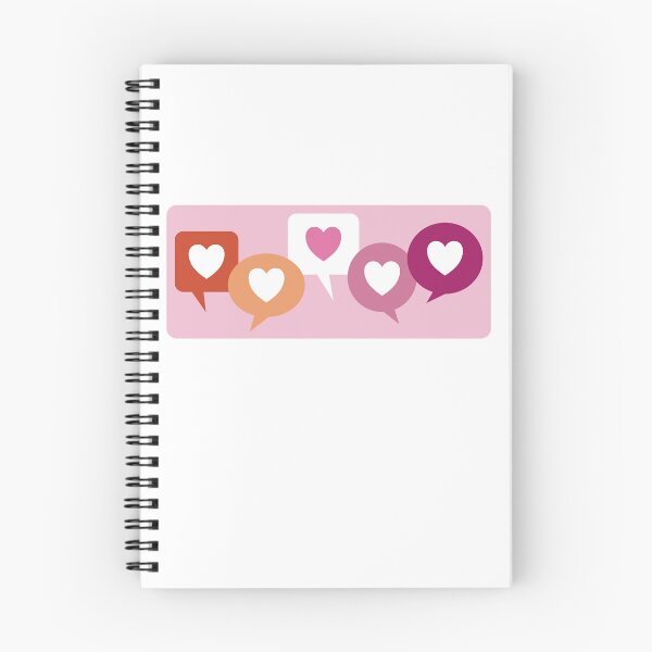 Item preview, Lesbian Love Heart Speech Bubbles designed and sold by iscaStudioArt.