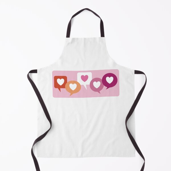 Item preview, Lesbian Love Heart Speech Bubbles designed and sold by iscaStudioArt.