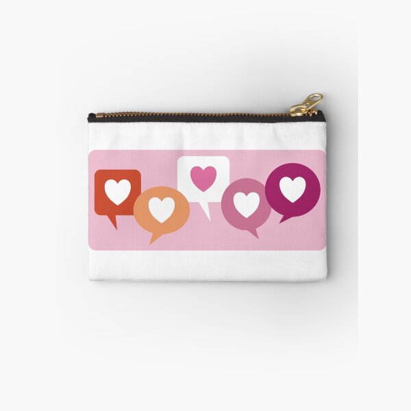 Item preview, Lesbian Love Heart Speech Bubbles designed and sold by iscaStudioArt.
