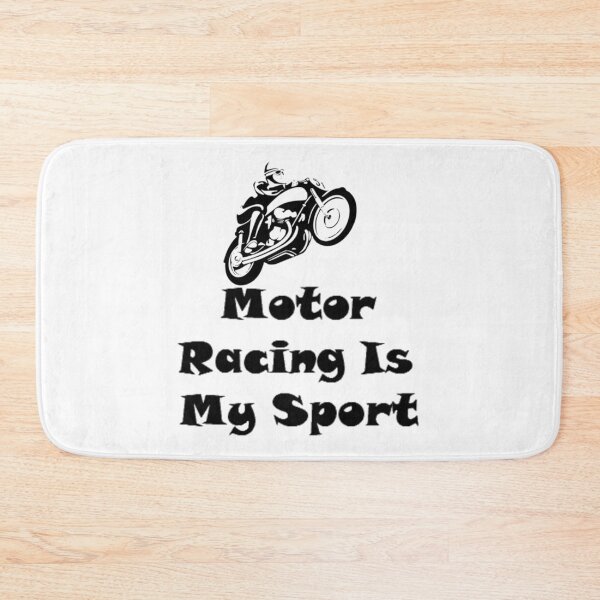 Item preview, Motor Racing Is My Sport       designed and sold by IThinkSewDesign.