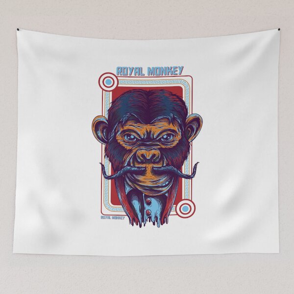 Item preview, Royal Monkey Art designed and sold by Milkygmail.