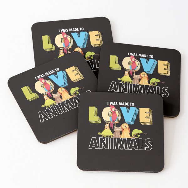 Item preview, Was Made Love Animals Pet Dog Cat Animal Care Rescue Welfare designed and sold by TomGiantDesigns.