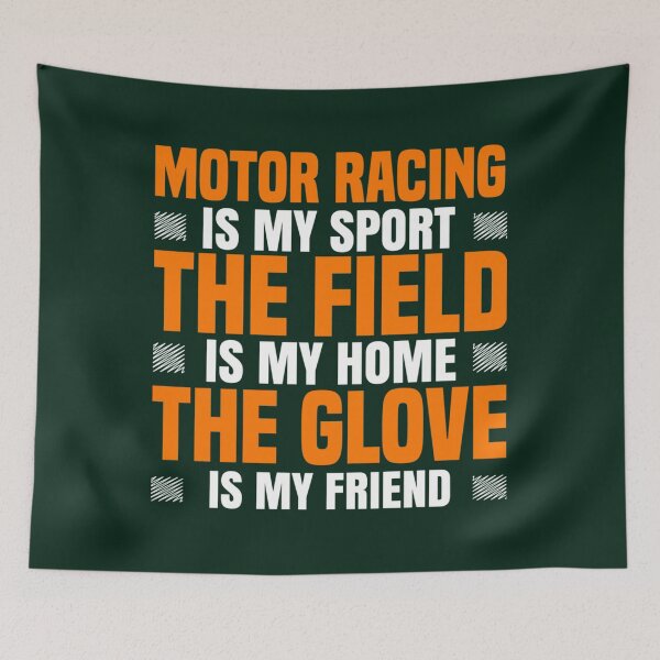 Item preview, Motor Racing Is My Sport    designed and sold by IThinkSewDesign.