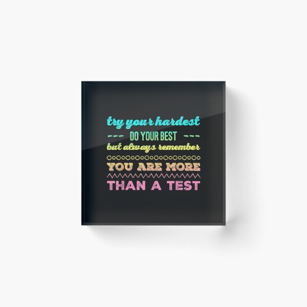 Item preview, Test day tshirt for students do your best designed and sold by Nena12312.