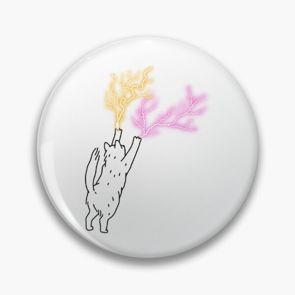Item preview, Kitty Cat Lightning Of Cute Black Cat Emitting Lightning Bolts, For Cat Lovers designed and sold by haRexia.