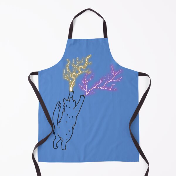 Item preview, Kitty Cat Lightning Of Cute Black Cat Emitting Lightning Bolts, For Cat Lovers designed and sold by haRexia.