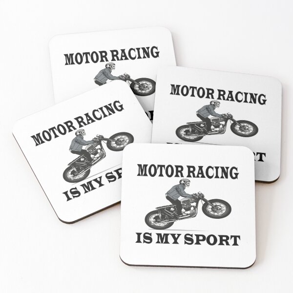 Item preview, Motor Racing Is My Sport      designed and sold by IThinkSewDesign.