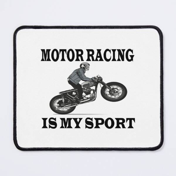 Item preview, Motor Racing Is My Sport designed and sold by IThinkSewDesign.