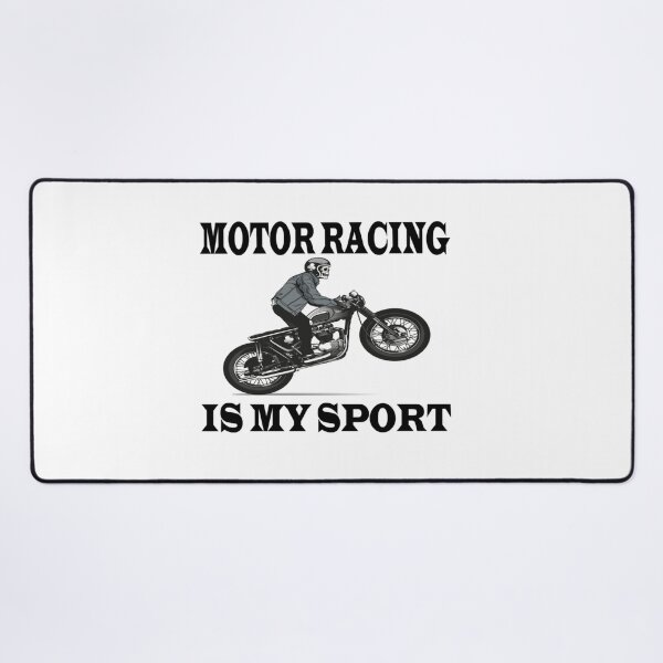 Item preview, Motor Racing Is My Sport designed and sold by IThinkSewDesign.