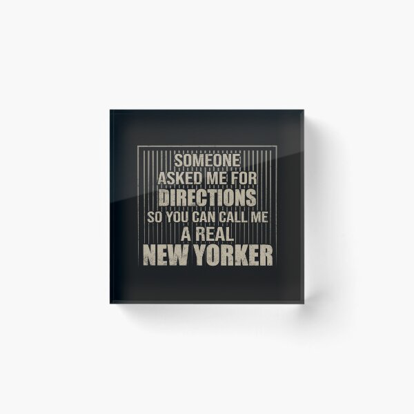Item preview, Call Me A Real New Yorker designed and sold by Cityscape-Guy.