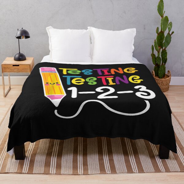 Item preview, Testing Test Day Funny Teacher School Testing Day designed and sold by Nena12312.