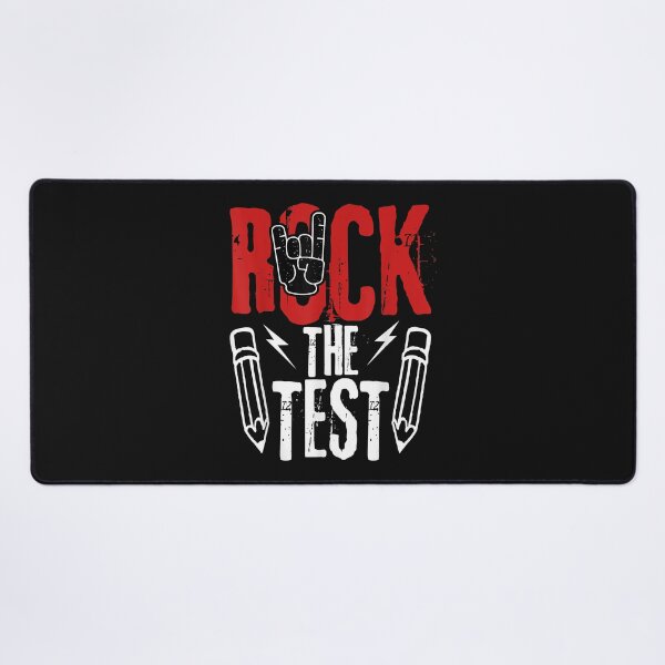 Item preview, Test Day Rock The Funny Metal Teacher Student Testing Exam designed and sold by Evrard123123.