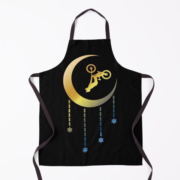 Item preview, MTB Moon Backflip in Gold and Chrome Metal designed and sold by artOfCal013.