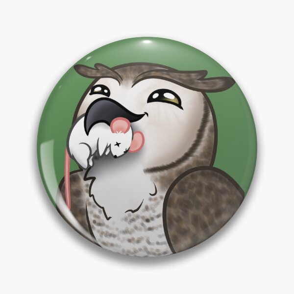 Item preview, LadyTyto Nom Great Horned Owl designed and sold by LadyTyto.