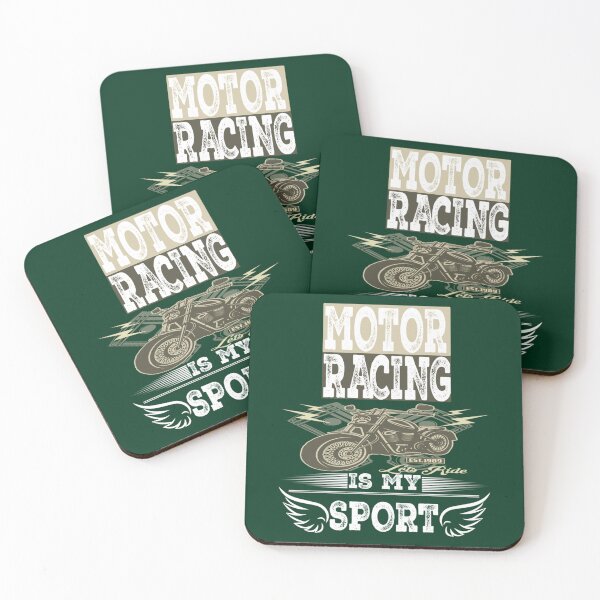Item preview, Motor Racing is my sport - For Motor Racing Lovers          designed and sold by IThinkSewDesign.