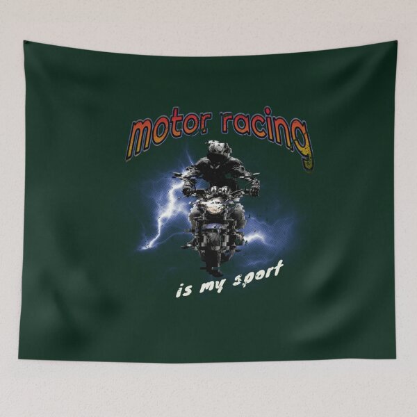 Item preview, Motor Racing Is My Sport Blue Storm Active  designed and sold by IThinkSewDesign.