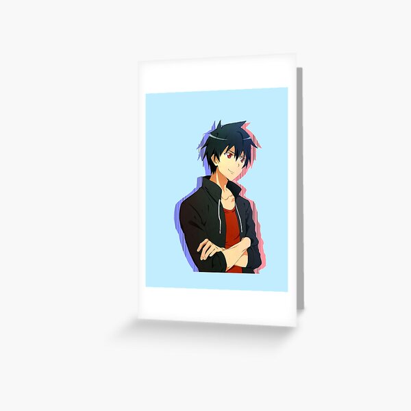 Satan The Devil Is a Part-Timer Card Anime Greeting Card for Sale by  kino-san