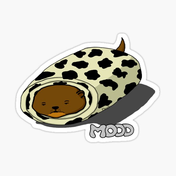 Otter's mood Sticker