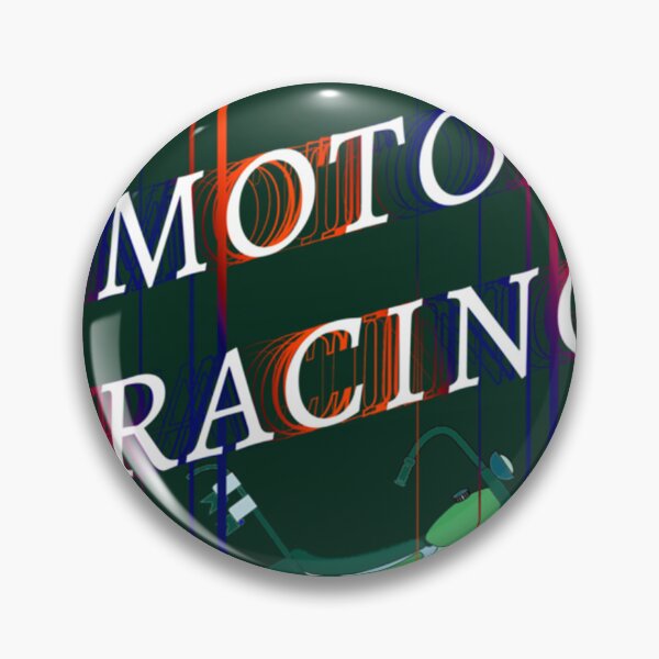 Item preview, Motor Racing Is My Sport Green  Motorcycle    designed and sold by IThinkSewDesign.