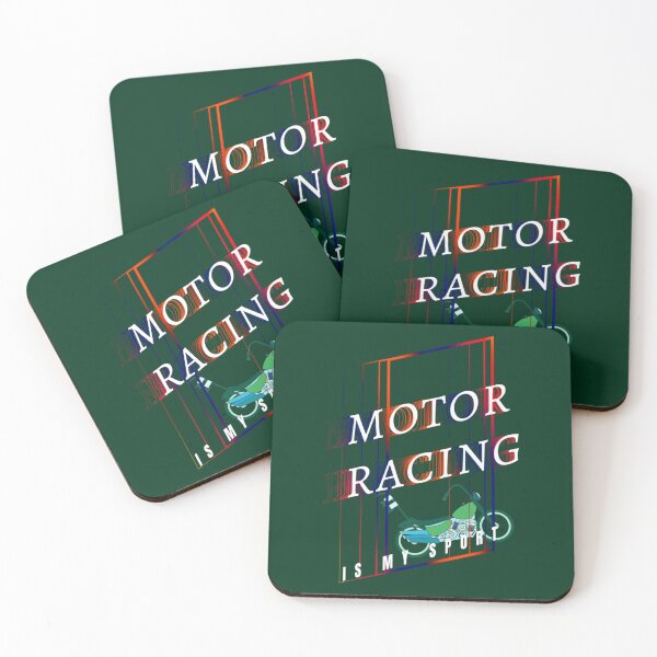 Artikelvorschau, Motorsport ist mein Sport-Grün-Motorrad entworfen und verkauft von IThinkSewDesign.