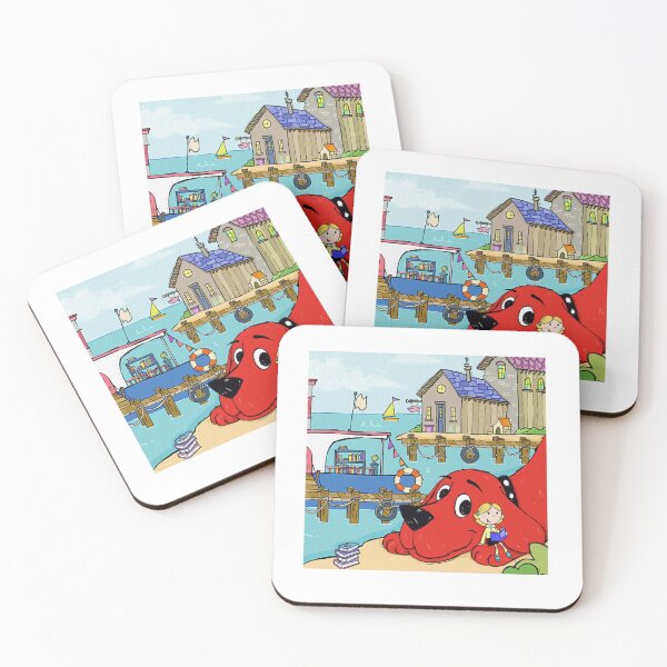 Item preview, Clifford the big red dog adventure Chiffon Top designed and sold by ZakerskiStudio.