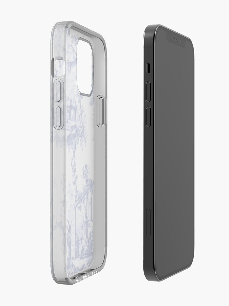 Alternate view of Blue Chinoiserie Toile iPhone Case & Cover