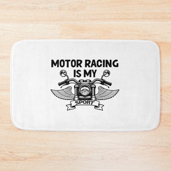 Item preview, Motor Racing Is My Sport racing lovers   designed and sold by IThinkSewDesign.