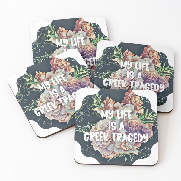 Item preview, My life is a Greek tragedy  designed and sold by Zevy-Darling.